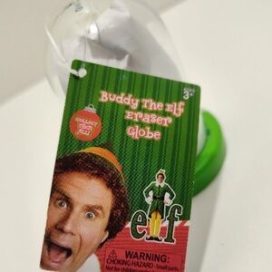 Elf Buddy the Elf Eraser Globe - Green
